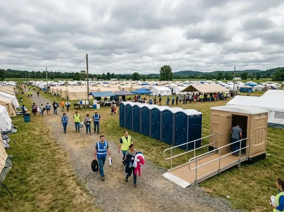 disaster-relief-camp-restrooms-010 — frequently asked questions, Dumpster & Portable Bathrooms Rental in Washington, IA
